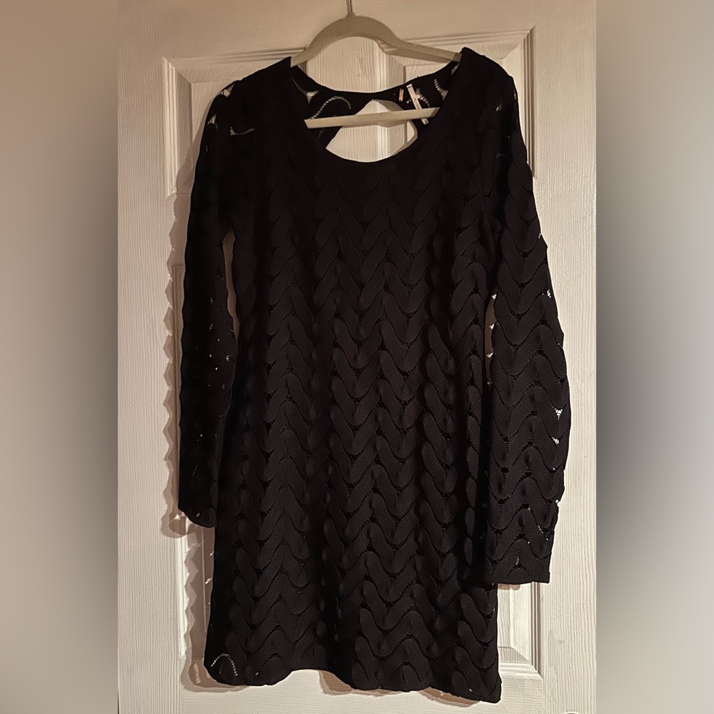 Free People Dress Black Size Med